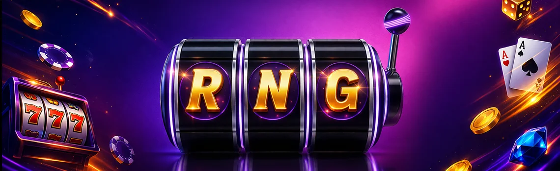RNG fair play slot machine banner - Milkyways certified random number generator gaming